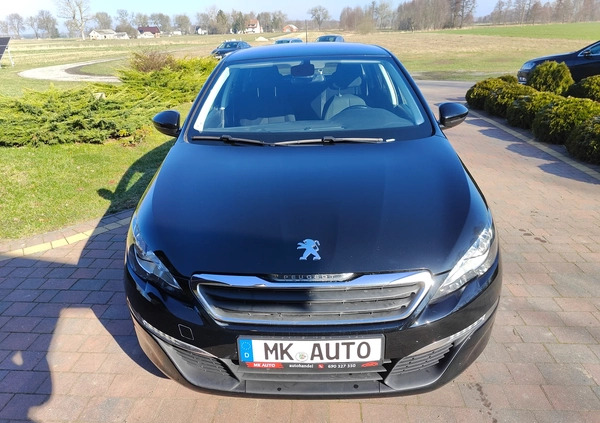 Peugeot 308 cena 31900 przebieg: 203386, rok produkcji 2016 z Orzesze małe 191